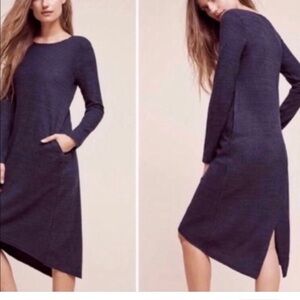 Moth Charcoal Long Sleeve Dress